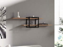 Hanah Home Mone - Atlantik Estantería de Pared Pino Atlántico
